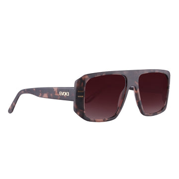 ÓCULOS DE SOL EVK 30 BRG01 MATTE TURTLE BROWN DEGRADÊ