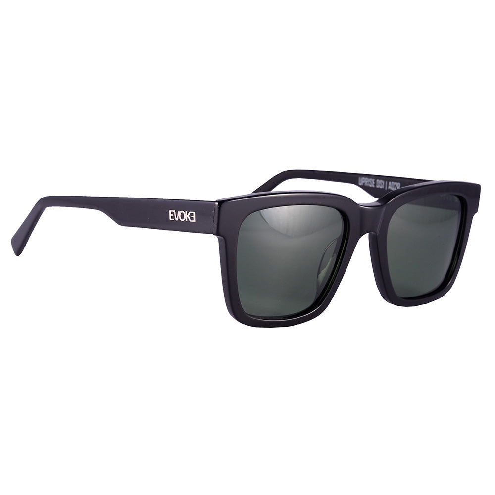 ÓCULOS DE SOL UPRISE DS1 BRA02P BLACK SHINE GREEN POLARIZED – Evoke Store