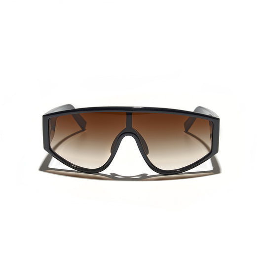 ÓCULOS DE SOL ON COURT HIGH-END A01T BLACK SHINE BROWN GRADIENT