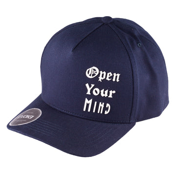 BONÉ EVOKE EVK 8 Baseball 5 Aba Curva Open Your Mind Azul Snapback