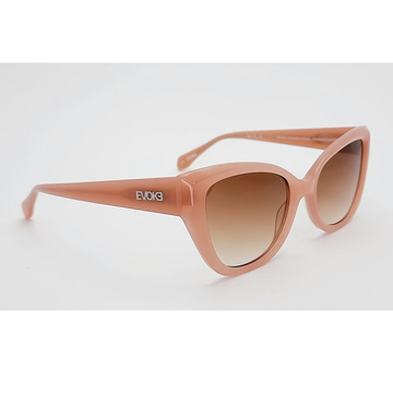 ÓCULOS DE SOL EVK 43 L01 SALMON LIGHT PINK BROWN GRADIENT