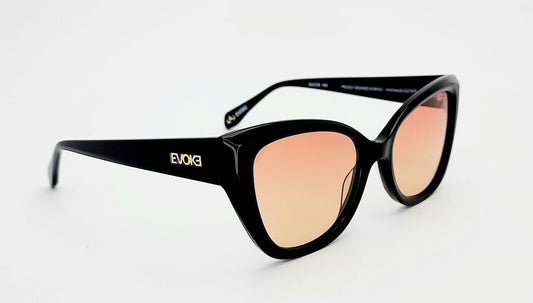 ÓCULOS DE SOL EVK 43 A03 BLACK GOLD ROSE GRADIENT