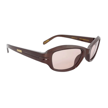 ÓCULOS DE SOL EVK 61 G01 METALIC BROWN BROWN TOTAL