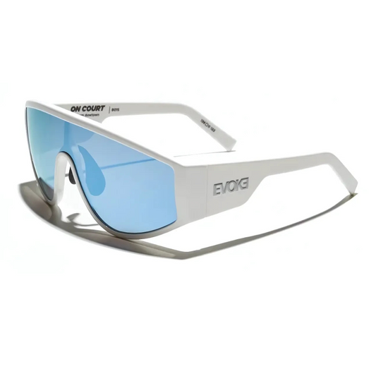 ÓCULOS DE SOL ON COURT HIGH-END B01S WHITE SILVER BLUE FLASH