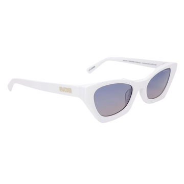 ÓCULOS DE SOL EVK 58 B01 WHITE SHINE BLUE GRADIENT