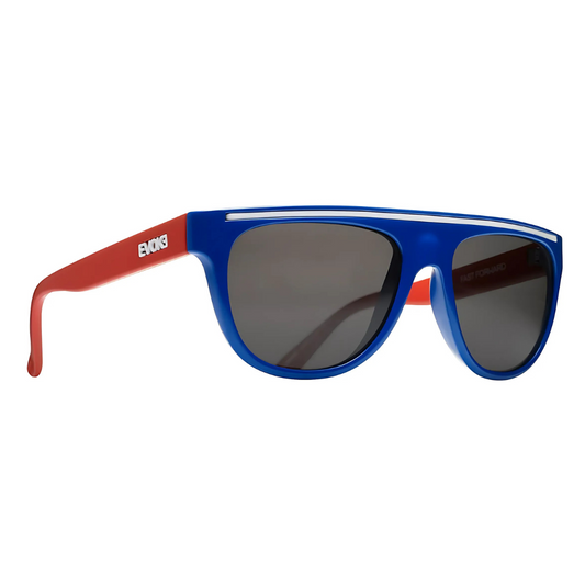 ÓCULOS DE SOL EVK 07 D03 BLUE RED WHITE GRAY TOTAL