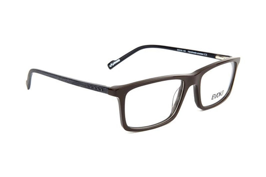 ÓCULOS DE GRAU EVOKE FOR YOU DX10 D01 BROWN SHINE BLACK WOOD TAM 55 MM