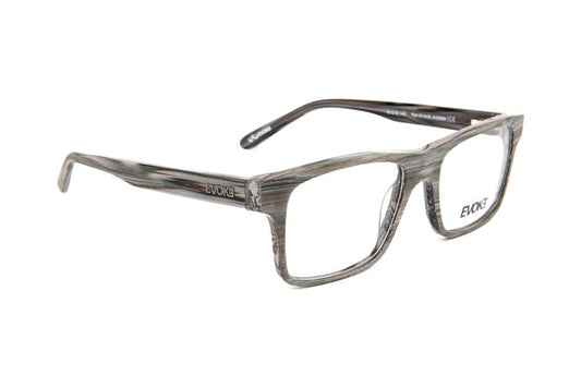 ÓCULOS DE GRAU EVOKE FOR YOU DX9 E01 GRAY WOOD TAM 53 MM