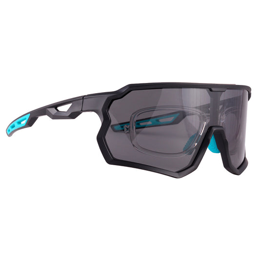 ÓCULOS DE SOL EVK 39 A11P MATTE BLACK GRAY POLARIZED