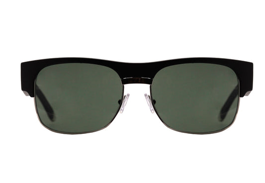 Óculos de Sol Evoke Capo II A12 Black Matte  G15 Green TOTAL TAM 53 MM