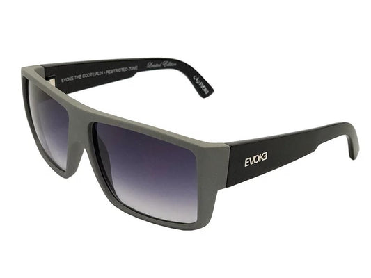 Óculos de Sol Evoke The Code AL01 Aluminium Matte Black / Gray Gradient