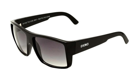 Óculos de Sol Evoke The Code BR07 Black Shine/ Gray Degradê