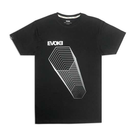 CAMISETA EVK 04 SPLIT PRETO