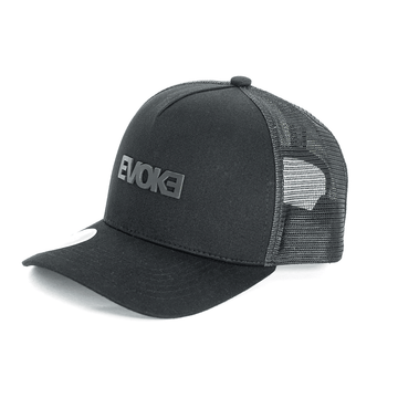 BONÉ EVOKE EVK 6 Trucker 5 Aba Curva Thermo Preto Snapback