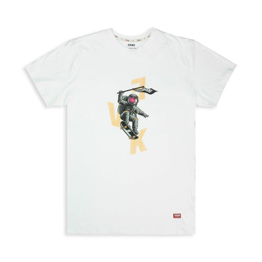 CAMISETA EVK 07 ALGODÃO ASTRONAUT BRANCO