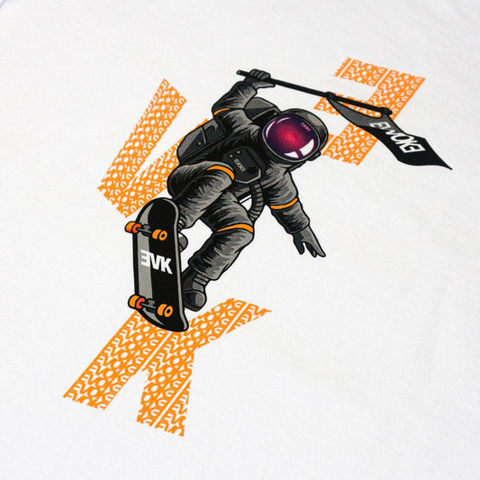 CAMISETA EVK 07 ALGODÃO ASTRONAUT BRANCO