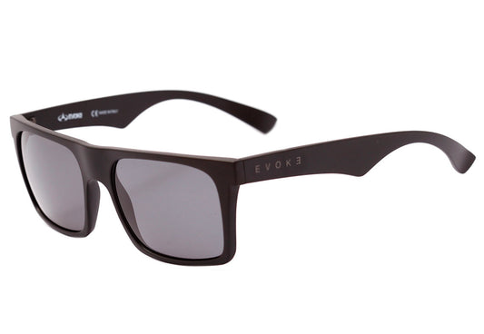 Óculos de Sol Evoke EVK 22 A01P Black Matte/ Gray Polarized Unico