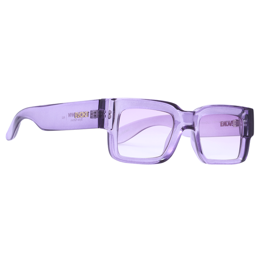 ÓCULOS DE SOL LODOWN R02 CRYTAL LILAC GOLD LILAC GRADIENT