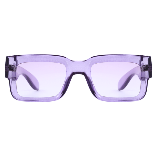 ÓCULOS DE SOL LODOWN R02 CRYTAL LILAC GOLD LILAC GRADIENT